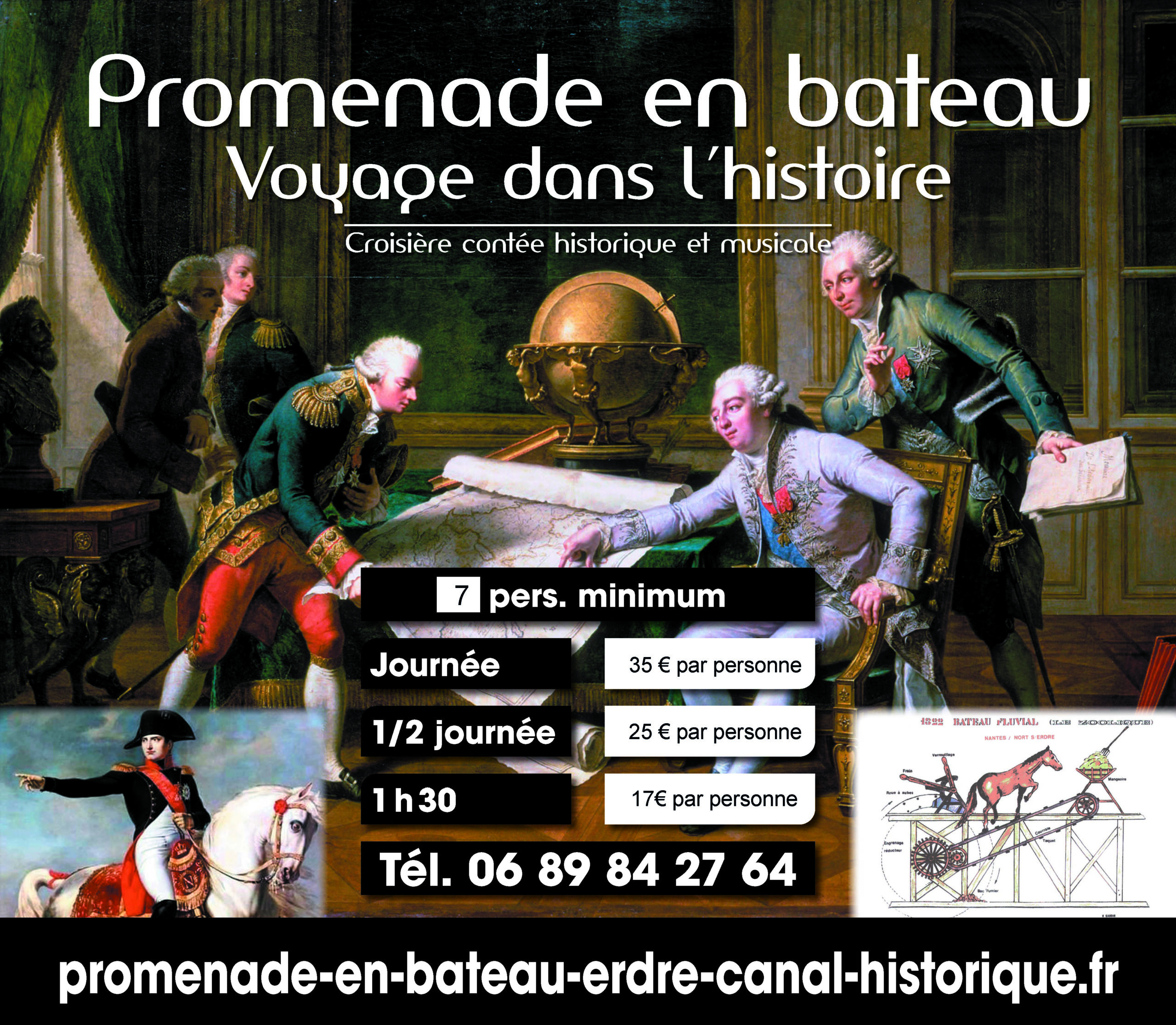 Promenade bateau erdre canal historique 1